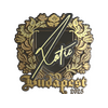 Sticker | XotiC (Gold) | Budapest 2025