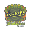 Sticker | xKacpersky | Budapest 2025