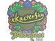 Sticker | xKacpersky (Embroidered) | Budapest 2025