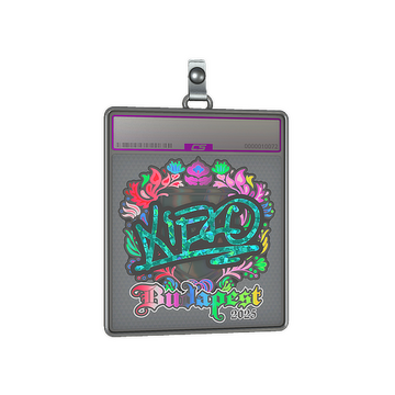 Sticker Slab | xiELO (Holo) | Budapest 2025