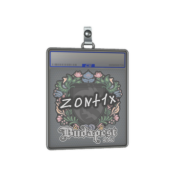 Sticker Slab | zont1x | Budapest 2025