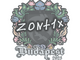 Sticker | zont1x | Budapest 2025