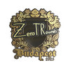 Sticker | ztr (Gold) | Budapest 2025