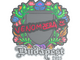 Sticker | venomzera (Embroidered) | Budapest 2025