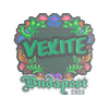 Sticker | vexite (Embroidered) | Budapest 2025