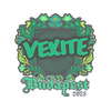 Sticker | vexite | Budapest 2025