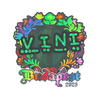 Sticker | VINI (Holo) | Budapest 2025