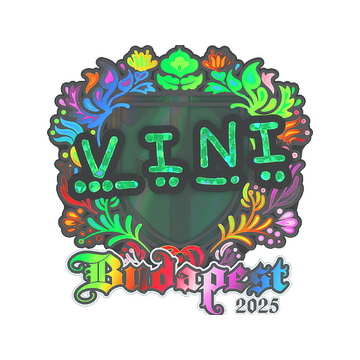 Sticker | VINI (Holo) | Budapest 2025