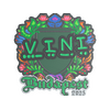 Sticker | VINI (Embroidered) | Budapest 2025