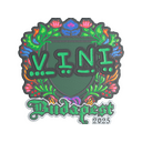 VINI (Embroidered) | Budapest 2025