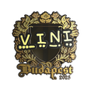 VINI (Gold) | Budapest 2025