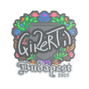 Sticker | qikert (Embroidered) | Budapest 2025