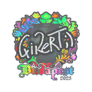 Sticker | qikert (Holo) | Budapest 2025