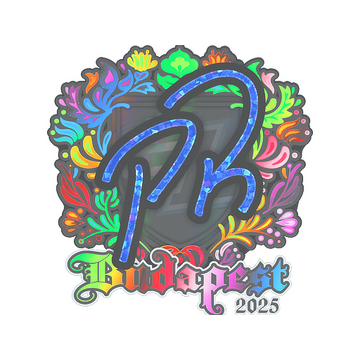 Sticker | PR (Holo) | Budapest 2025