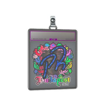 Sticker Slab | PR (Holo) | Budapest 2025