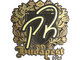 Sticker | PR (Gold) | Budapest 2025
