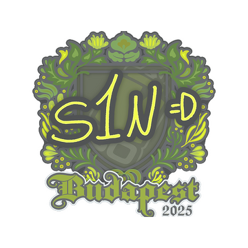 Sticker | s1n | Budapest 2025