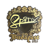 Sticker | Spinx (Gold) | Budapest 2025