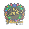 Sticker | Senzu (Embroidered) | Budapest 2025