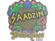 Sticker | saadzin (Embroidered) | Budapest 2025