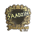 saadzin (Gold) | Budapest 2025