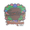 Sticker | Sonic (Embroidered) | Budapest 2025