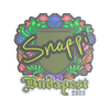 Sticker | Snappi (Embroidered) | Budapest 2025