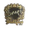 Sticker | Snappi (Gold) | Budapest 2025