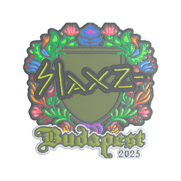 Sticker | slaxz- (Embroidered) | Budapest 2025