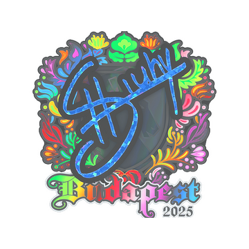 Sticker | siuhy (Holo) | Budapest 2025