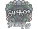 Sticker | sh1ro | Budapest 2025