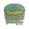 Sticker | Swisher (Embroidered) | Budapest 2025