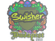 Sticker | Swisher (Embroidered) | Budapest 2025