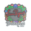 Sticker | SunPayus (Embroidered) | Budapest 2025