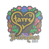 Sticker | Starry (Embroidered) | Budapest 2025
