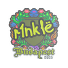 Sticker | r1nkle (Embroidered) | Budapest 2025