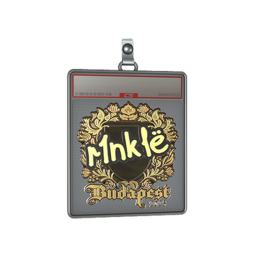 Sticker Slab | r1nkle (Gold) | Budapest 2025