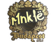 Sticker | r1nkle (Gold) | Budapest 2025
