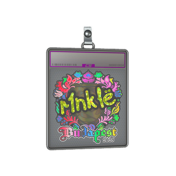 Sticker Slab | r1nkle (Holo) | Budapest 2025