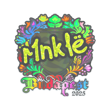 Sticker | r1nkle (Holo) | Budapest 2025