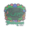 Sticker | regali (Embroidered) | Budapest 2025