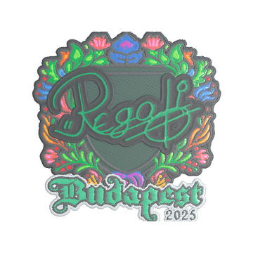 Sticker | regali (Embroidered) | Budapest 2025