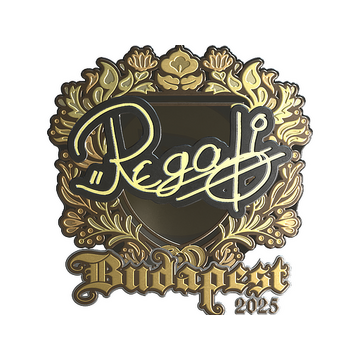 Sticker | regali (Gold) | Budapest 2025
