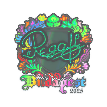Sticker | regali (Holo) | Budapest 2025