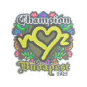 ropz (Embroidered, Champion) | Budapest 2025