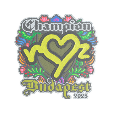 Sticker | ropz (Embroidered, Champion) | Budapest 2025