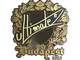 Sticker | ultimate (Gold) | Budapest 2025
