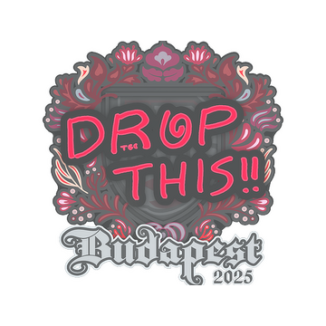 Sticker | drop | Budapest 2025