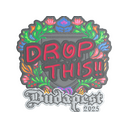drop (Embroidered) | Budapest 2025