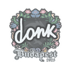 Sticker | donk | Budapest 2025